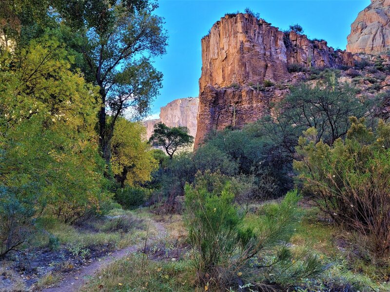 View from the trail.