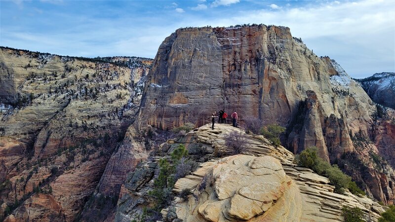 View from the trail.