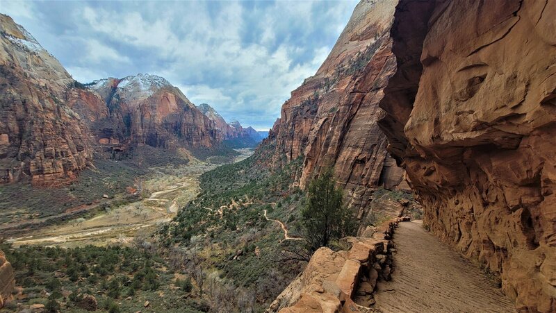 View from the trail.