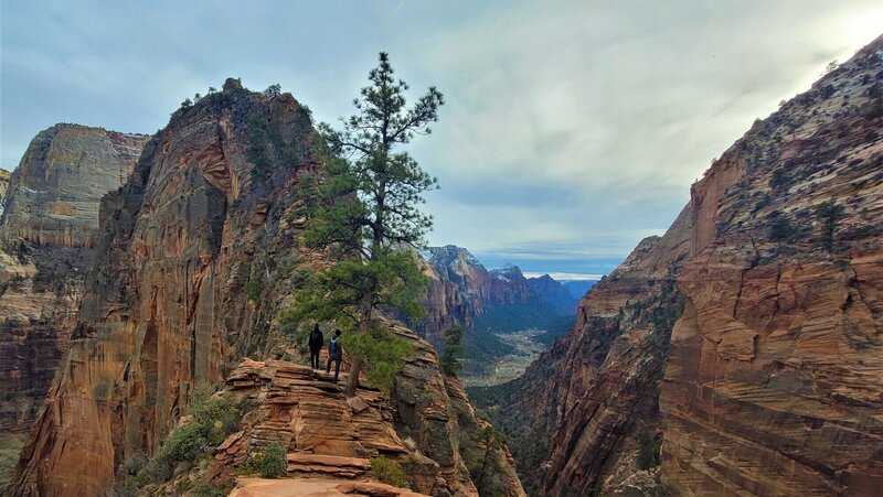 View from the trail.