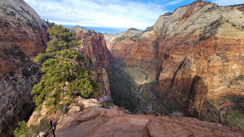 View from the trail.