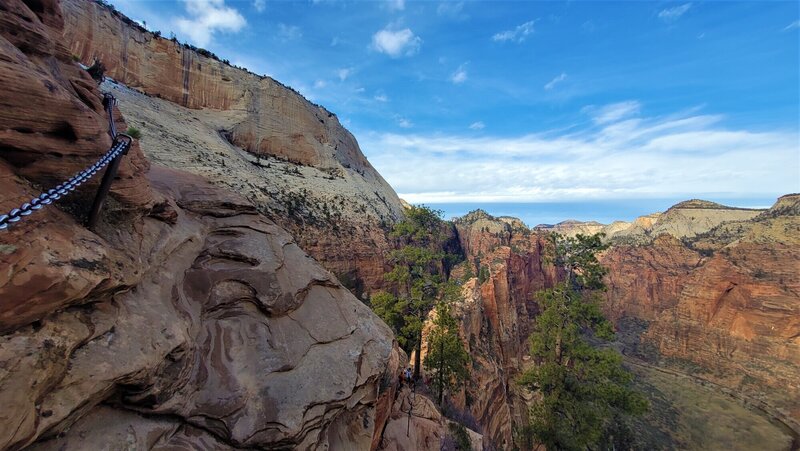 View from the trail.