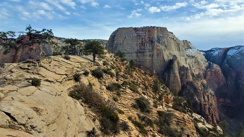 View from the trail.