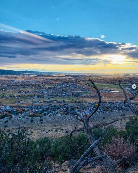 Dakota Ridge - View of Canon City.