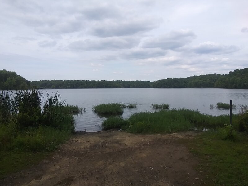 View of Salem Lake from the Damn.