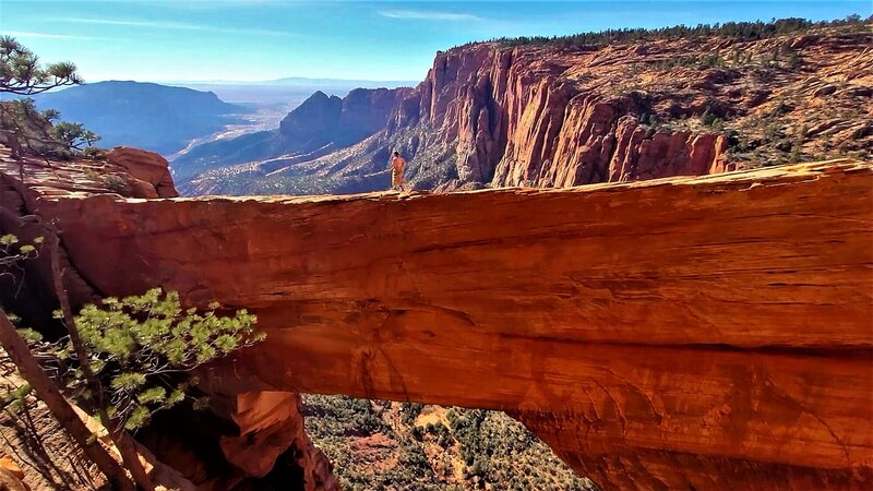 View from the trail.