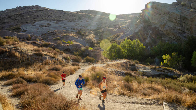 SPACEROCK Trail Race runners