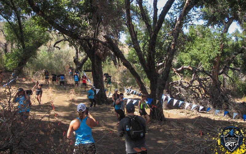 Flaming Legs environment/obstacle challenge with sandbag carry.