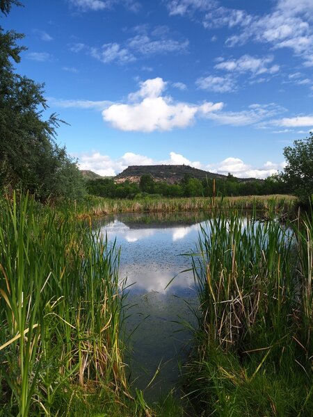 Upper Table Rock from the Denman Wildlife Area.