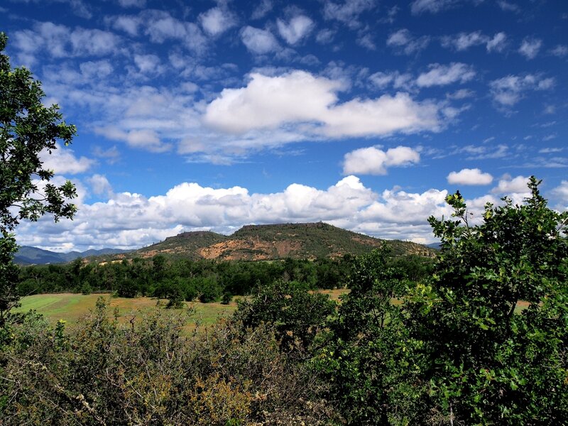 Upper Table Rock from the Denman Wildlife Area