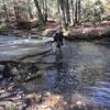 There are up to six crossings that may require wading depending on recent rains.    Two feet deep at every crossing when we went in November.