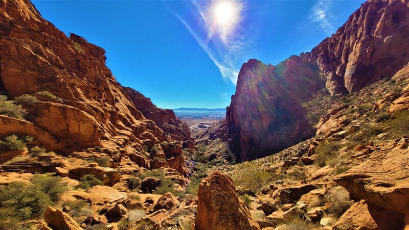 View from the trail