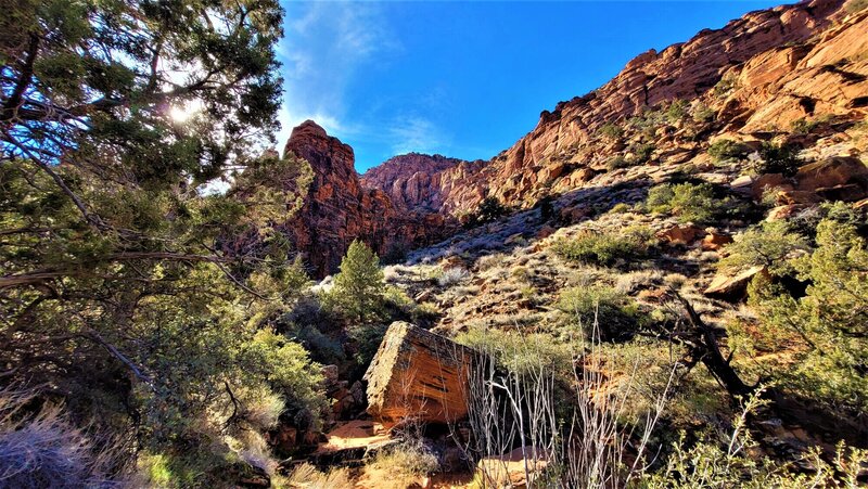 View from the trail