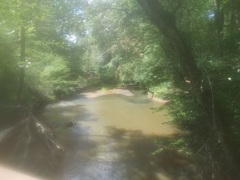 Fishing Creek from a Bridge