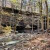 Along Spirits Creek in the fall