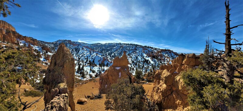 View from the trail