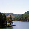 View of Cooper Creek Reservoir.