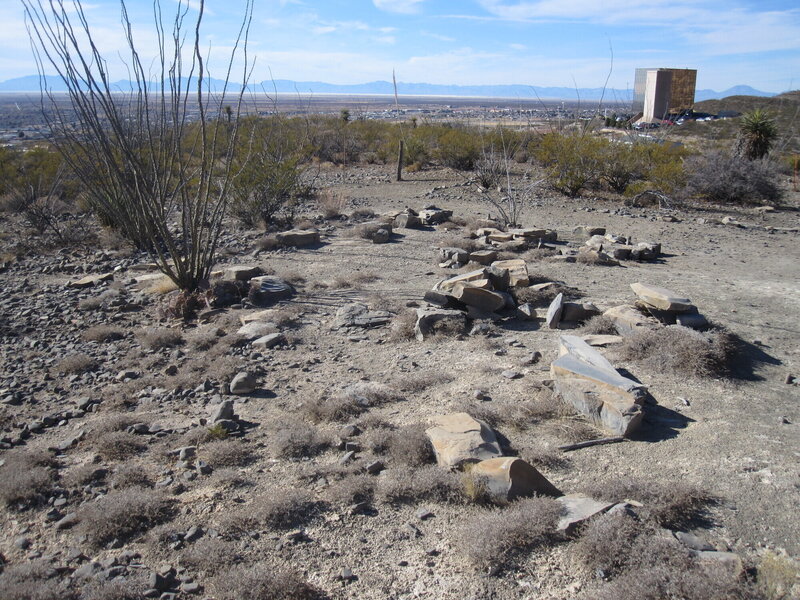 White Sands Lookout on the Space Hall of Fame Indian Wells Trail