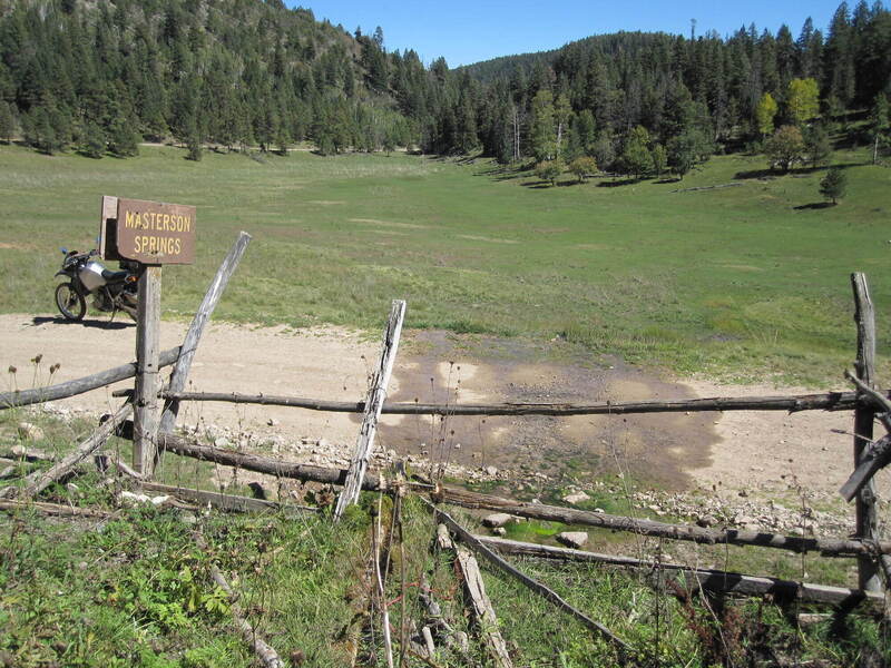 Masterson Springs in Hay Canyon