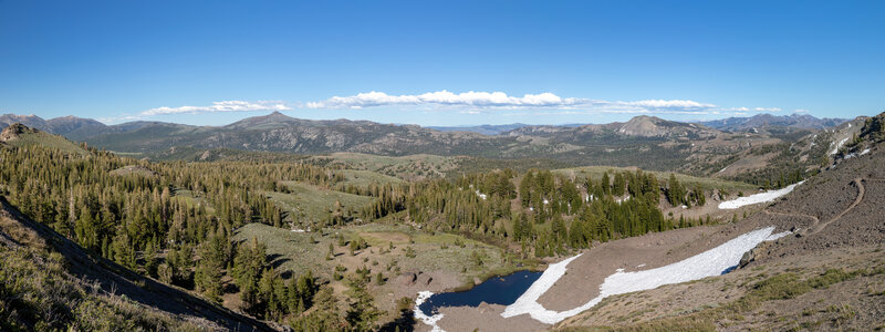 View from just below Elephant's Back towards the east.