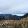 Looking at Unicorn Peak and horn.