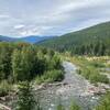 Looking out at the Elwha.