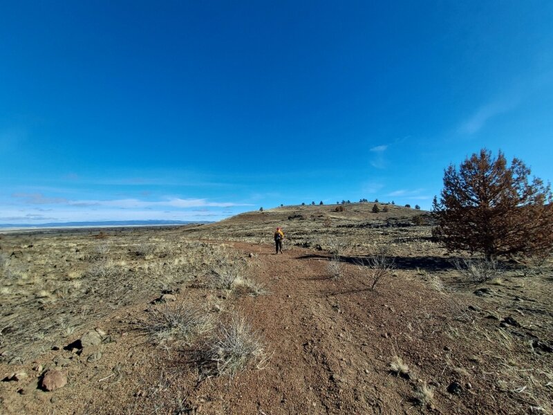 Getting closer to Hardin Butte.