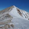 On the ridge with a view of Mt Sniktau.