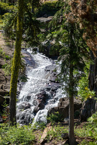 A small waterfall on Granite Creek.