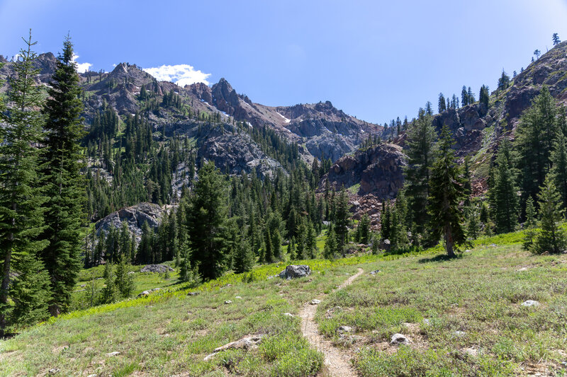 Seven Up Peak from Bear Basin Trail.