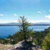 A panorama of the view from Inspiration Point