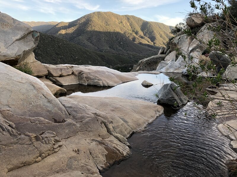 At Tenaja Falls