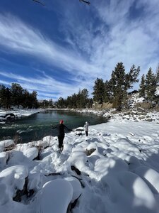 confluence of Yellowstone River and Lamar River