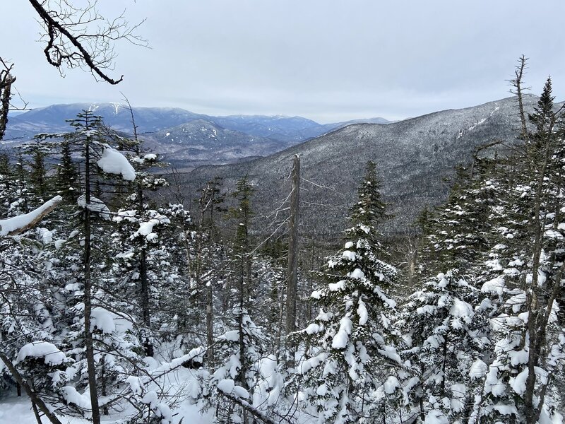 Views going up the Allen mountain