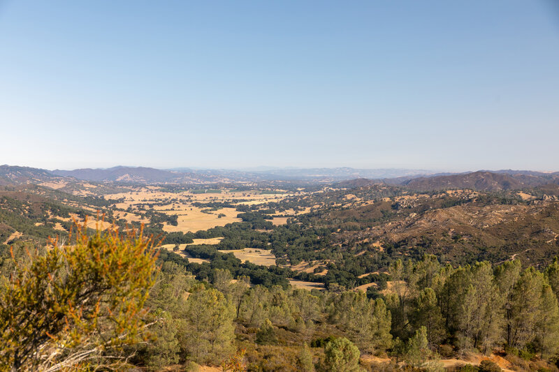 Santa Margarita from Rinconada Trail