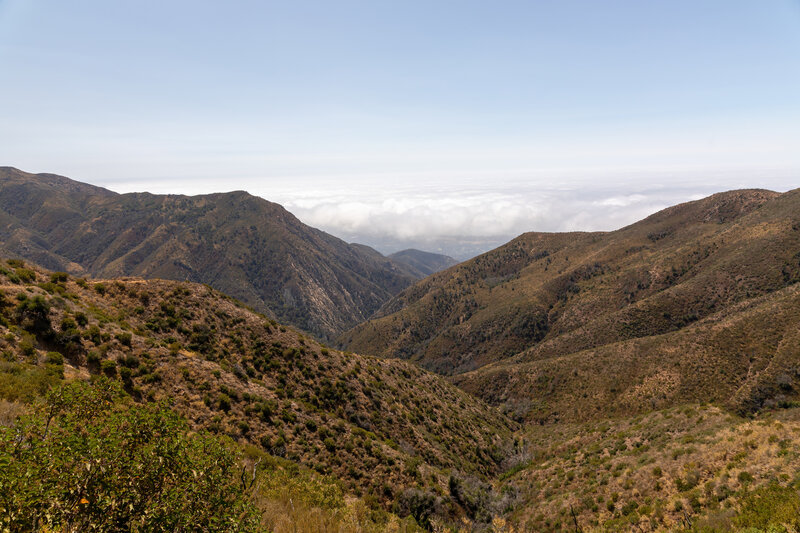 As you gain elevation, the views of Santa Barbara get very far reaching