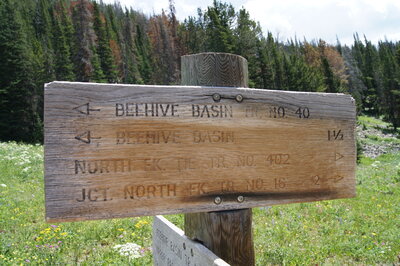 Beehive Basin Hike, Big Sky, Montana
