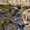 Rock formation along the trail