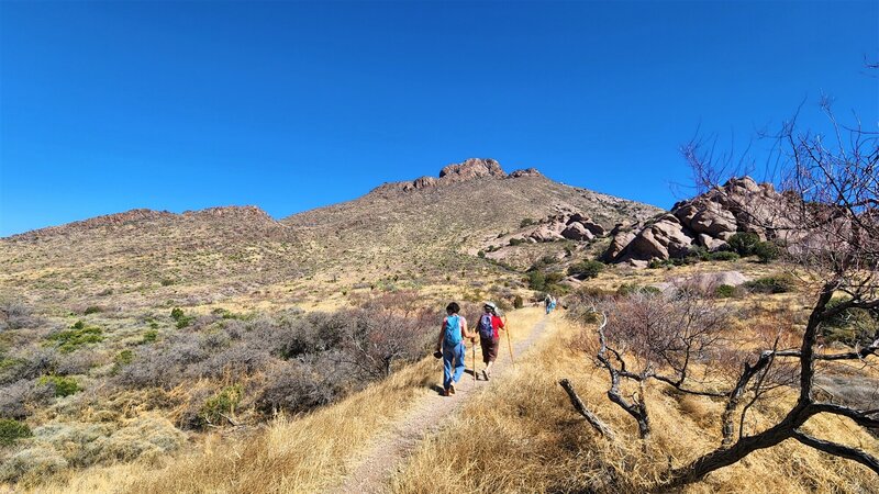 View from the trail