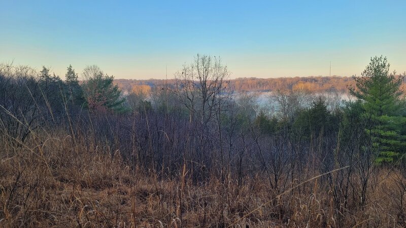 Twin Creek valley below the Germantown Dam.