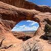 Looking east through Partition Arch