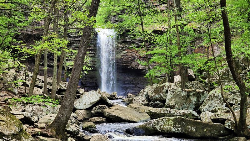 View from the trail