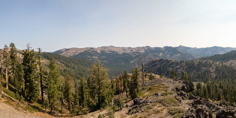 Five Lakes Creek Valley from Shanks Cove Trail