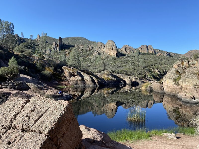 Bear Gulch Reservoir, Pinnacles National Park.