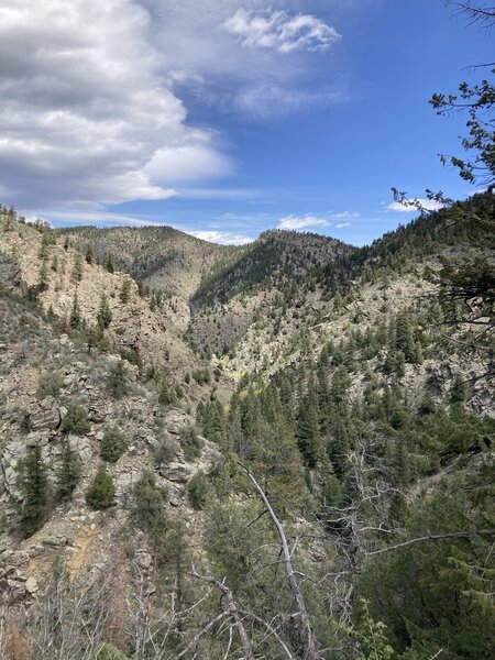 View of the canyon.