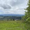 View to the SE of Creswell and Camas Swale