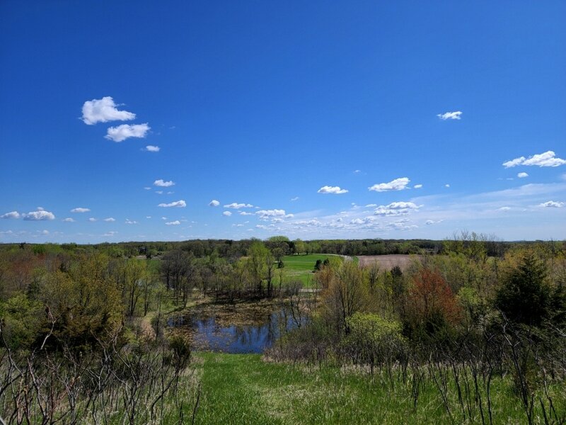 Looking east from Anderson Hill