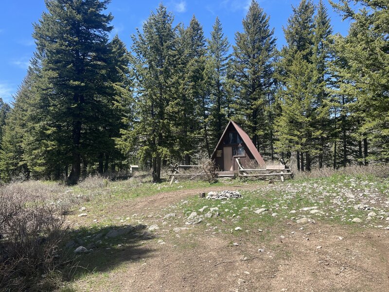 Elk Meadows Warming Hut.