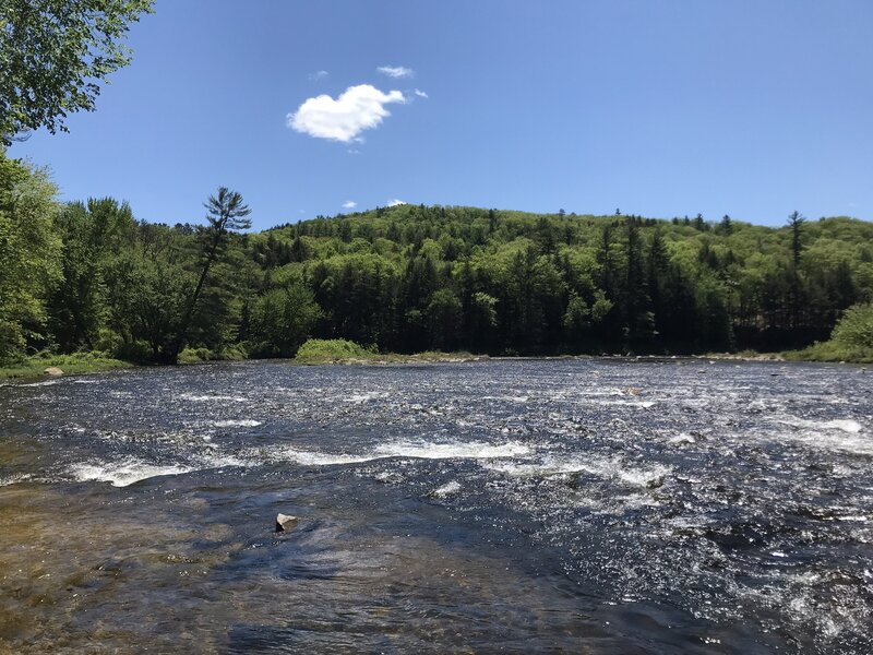 The Pemigewasset River.