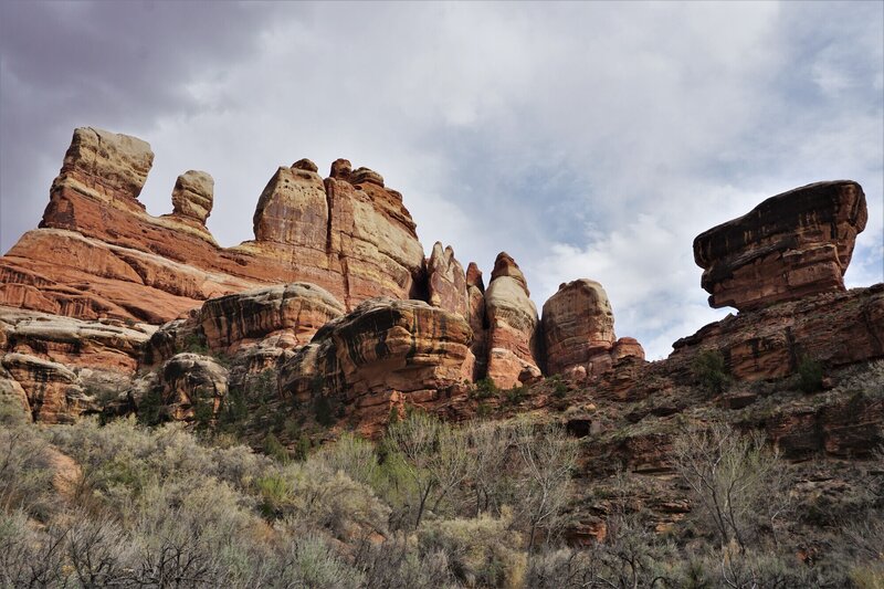 View from Salt Creek Camp 4